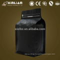 2015 hot sale printed stand up box bottom coffee bags /coffee bean bag